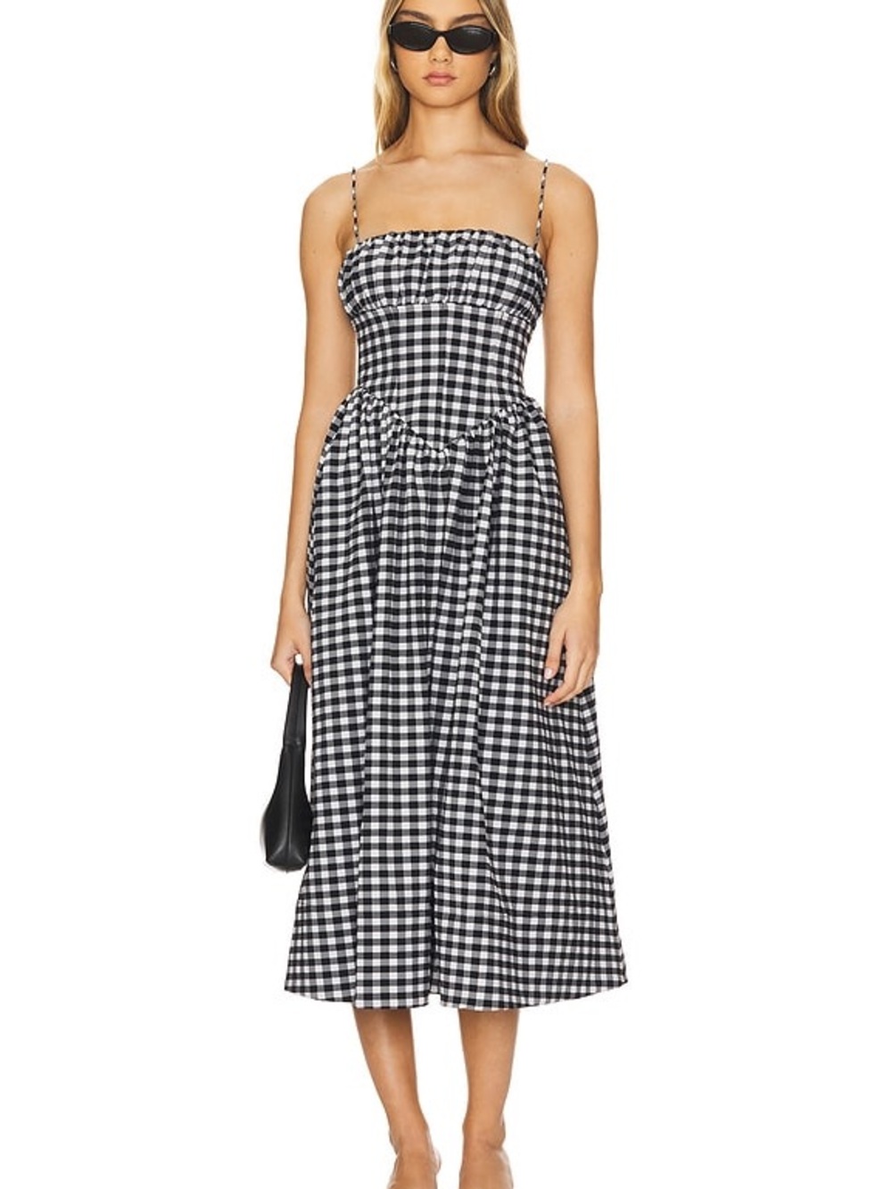 Ronny Kobo Collection Black and White Barrett Dress size medium